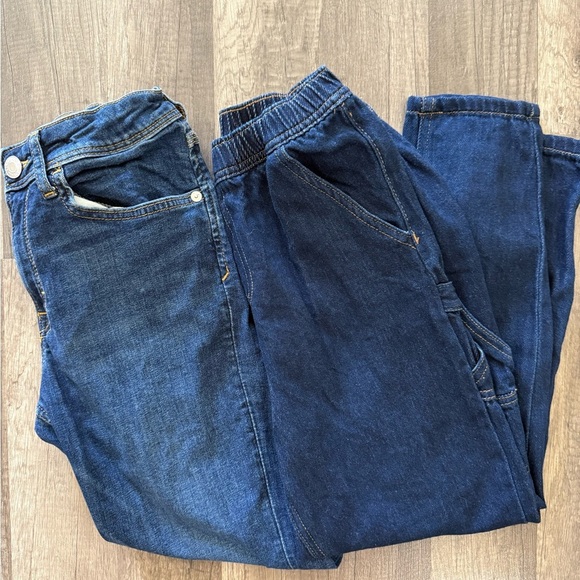 Bundle of boy h&m jeans and cotton on kids - Picture 1 of 15